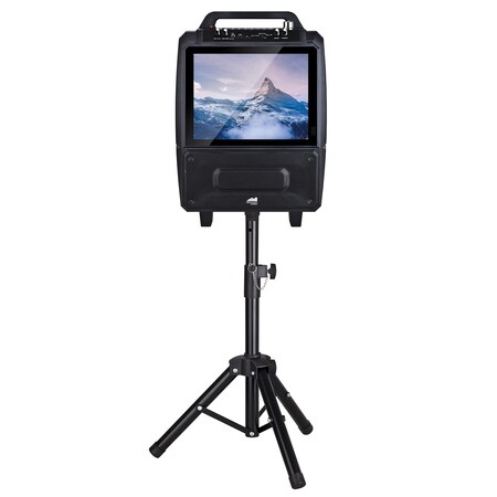 Naxa Portable Bluetooth Speaker System With 14-inch Led Video Screen NDS-9000